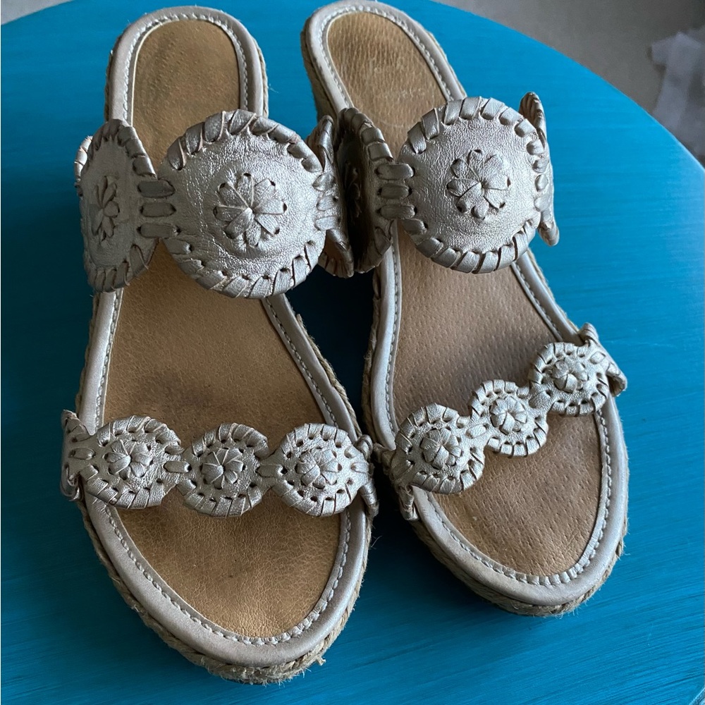 Jack Rogers wedge sandals